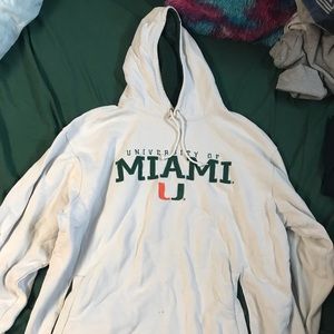 Shirts - University of Miami Sweatshirt Shirts - University of Miami Sweatshirt